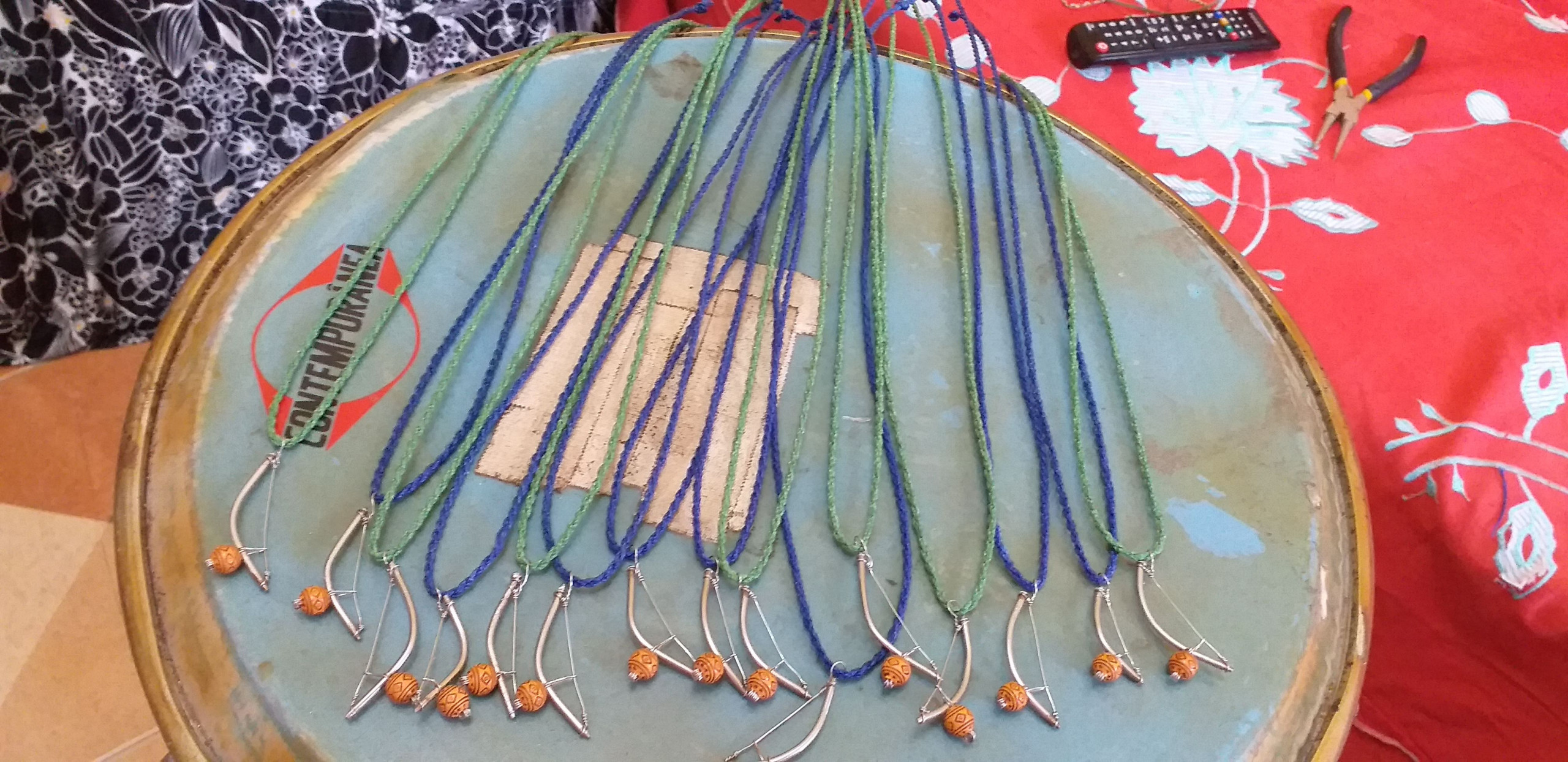 Colar - Berimbau inox R$15,00